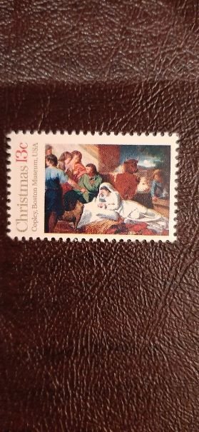 US Scott # 1701; 13c Christmas from 1976; MNH, og, F/VF centering
