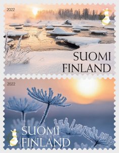 Finland - Postfris/MNH - Complete set Winter Light 2022