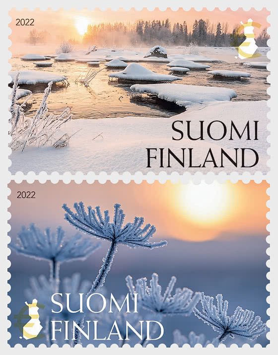 Finland - Postfris/MNH - Complete set Winter Light 2022
