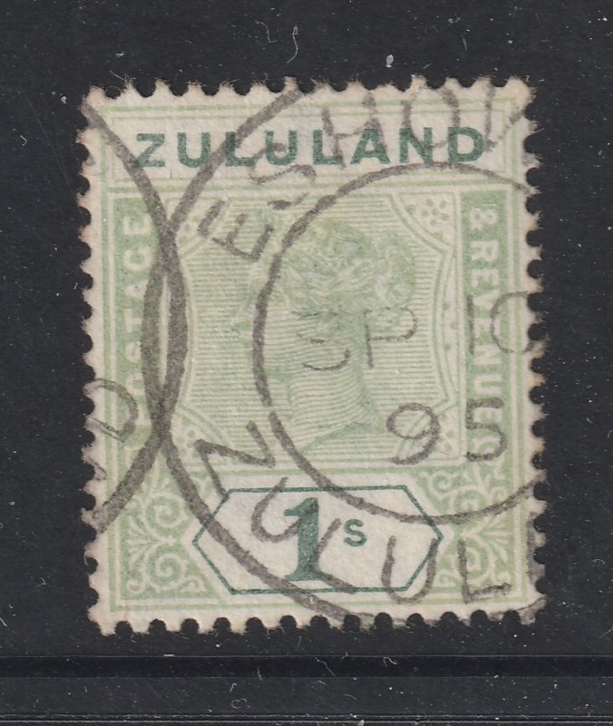 Zululand a used QV 1/-
