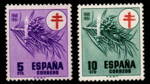 Spain RA30-31 MH* Anti TB Postal Tax stamp set