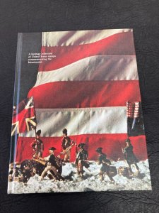 1976 USPS Heritage Collection Commemorative Bicentennial Hardback with stamps