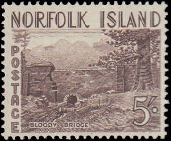 Norfolk Island #13-18, Complete Set(6), 1953, Hinged