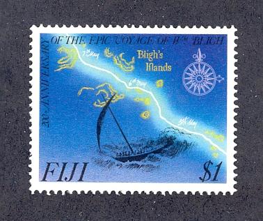 Fiji 606, F-VF, MNH