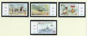 Fiji  mnh  sc 720-723  723 has a small thin