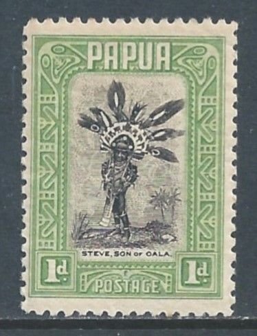 Papua New Guinea #95 MH 1p Steve, Son of Oala