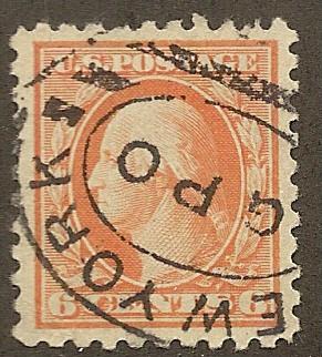 468 Used, 6c. Washington, VF/XF Jumbo