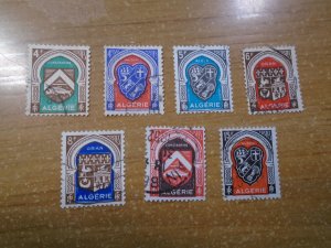 Algeria  #  219-25  used