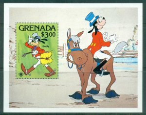 Grenada 1979 Sc#959 GOOFY IN RIDING HABIT/DISNEY CHARACTERS IYC S/S MNH