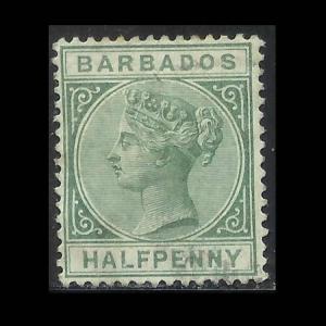 Barbados Scott # 60 U VLC