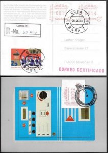 Cuba Havana Germany Essen Stamps Fair Castro Revolution stamp 1984