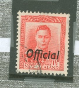New Zealand #O92bv Used Single