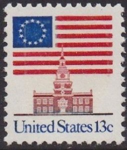 1622C Flag Over Independence Hall  MNH