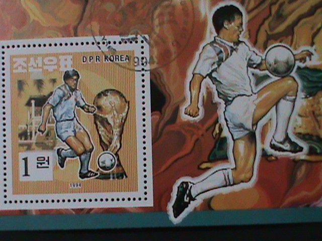 ​KOREA--15TH WORLD CUP'94  SOCCER CHAMPIONSHIPS :CTO S/S VF FANCY CANCEL