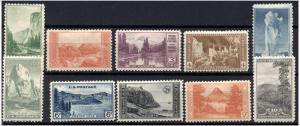 SC#740-49 National Parks Issues (1934) MH *