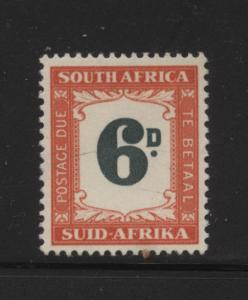 South Africa    Scott # J29 Postage Due  1938  MH      SCV  $15.00