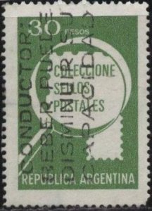 Argentina 1235 (used) 30p stamp collecting (1979)