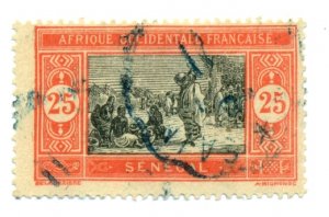 Senegal 1922 #92 U SCV (2022) = $0.30