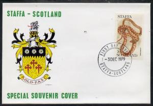 Staffa 1979 Snakes - Leopard Snake 70p perf on cover with...