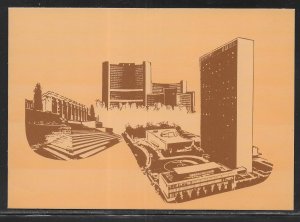 United Nations 1980 UNPA Greeting Card