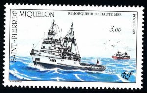 1989 St Pierre and Miquelon 583 Ships 1,30 €
