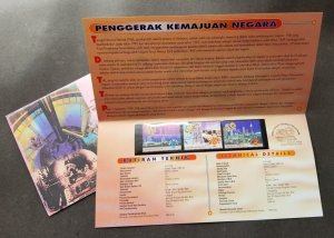 *FREE SHIP Malaysia Golden Jubilee Tenaga Nasional 1999 Electricity (p.pack) MNH