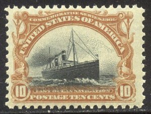 U.S. #299 CHOICE Mint VF NH - 1901 10c Pan-American