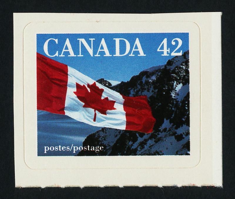 Canada 1388 MNH Flag over Mountains