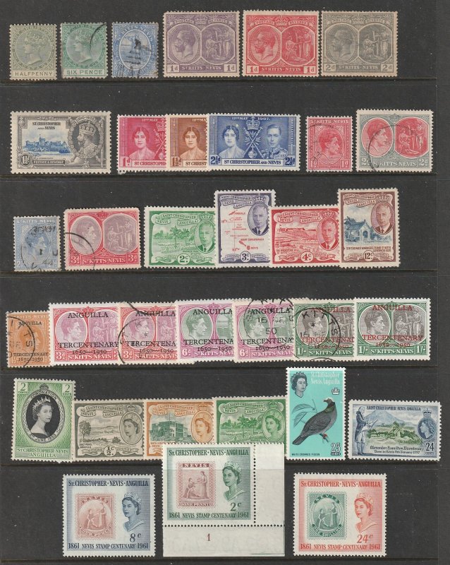 St Kitts a small collection early to early QE2