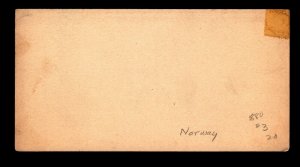 Norway 1880 Bypost Postal Card Unused - L32665