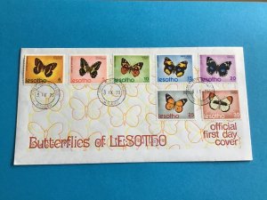 Maseru Butterflies of Lesotho First Day Cover 1973 Stamp Cover R42827 