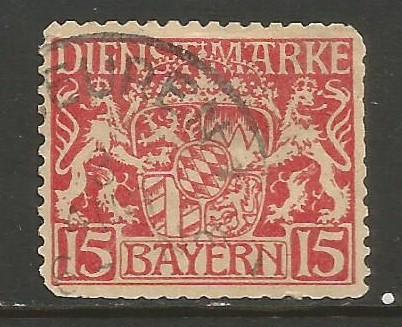 GERMANY BAVARIA O11 USED  R30-7