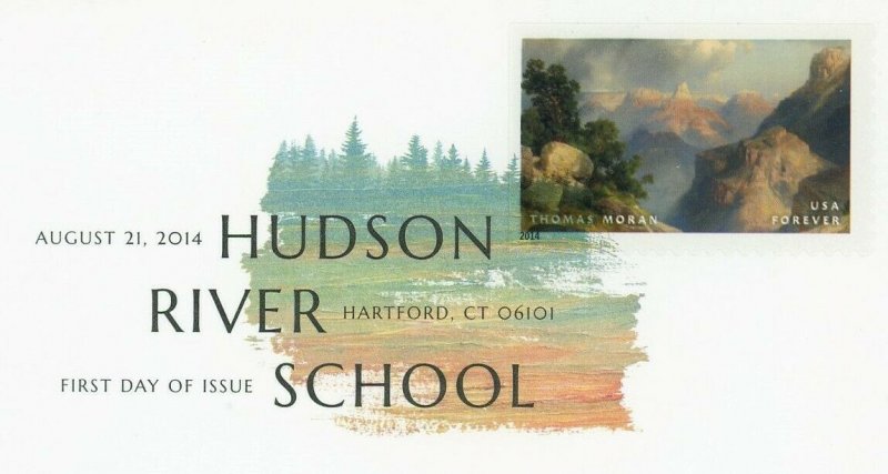 Scott 4917-20 Hudson River School of Art Set of 4 DCP Cancel First Day Covers