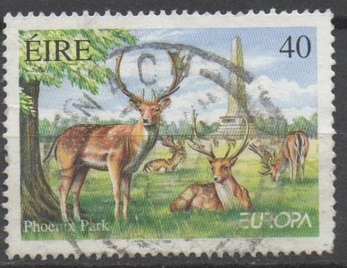 Ireland 1999, 40 Europa deer, used (A31)