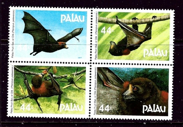 Palau 125a MNH 1987 Bats    (ap3878)