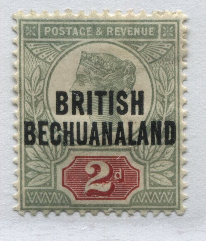 British Bechuanaland overprinted 1891 2d Jubilee mint o.g. hinged