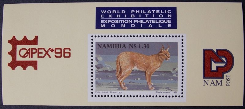 1996 Capex '96 MNH Miniature Sheet from Namibia