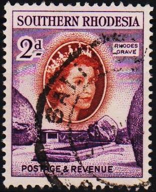 Southern Rhodesia. 1953 2d S.G.80 Fine Used