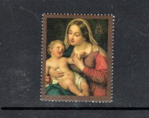 ASCENSION 501 MNH VF Madonna & Child - Highest value in set of 4 Christmas 1990