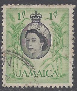 Jamaica 1956 #160 Used