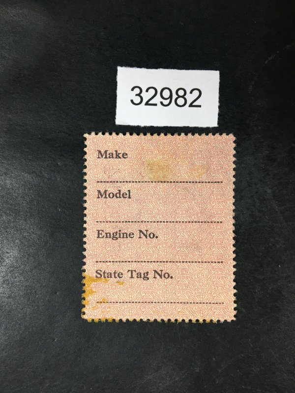 US STAMPS # RV16 UNUSED NO GUM $40 LOT #32982