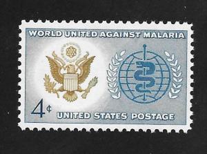 SC# 1194 - (4c) - Malaria Eradication, MNH
