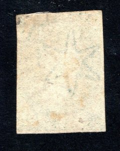 Ceylon #4, F/VF, Used, Wmk. 6, CV $65.00 ....  1290003