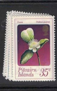 Pitcairn Island Flowers SC 130-4 MOG (3gzi) 