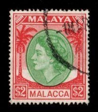 Malaya - Malacca #43 used