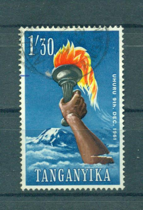 Tanganyika sc# 52 used cat value $.35