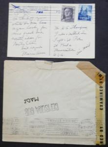 EDW1949SELL : SPAIN Interesting group of 13 covers or Post Cards.