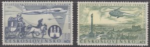 Czechoslovakia Scott #C49-C50 1960 MNH