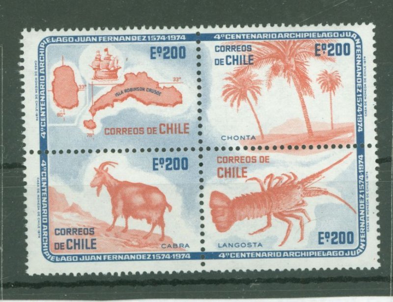 Chile #455 Mint (NH) Single (Complete Set)