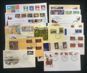 COLLECTION OF AUSTRALIA FIRST DAY COVER - 50nos - ALL DIFFERENT!!!!